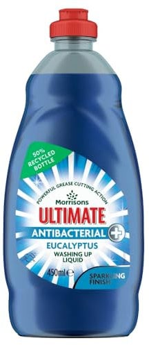 Morrison's Eucalyptus Antibacterial Washing Up Liquid 450ml