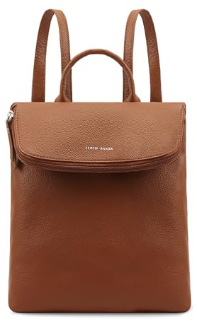 Lloyd Baker London – AGRA Backpack: 100% Genuine Full Grain Leather Women's Backpack