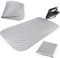 YYTECH Bügelmatte Bügelunterlage 48 X 85cm Bügelkissen für Tisch Bügelbrett Faltbares Baumwolle Hitzebeständige Bügeldecke Tragbar Reise Bügelunterlage für Desktop und andere Oberflächen