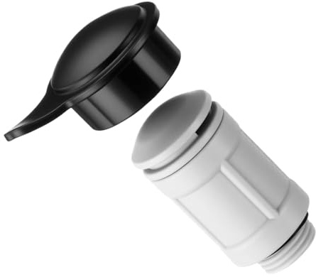 Milageto 12363 12373 Luftstrahlventil und Kappe, auslaufsicheres Zubehör, Ersatzset für oberirdische Pools, Kit für 26309EH, 26191CA, 26165EH