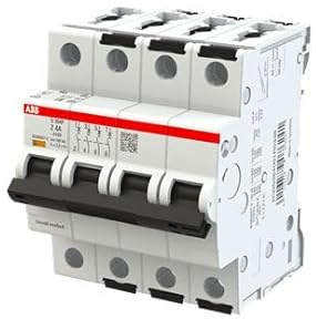 ABB S300P Leitungsschutzschalter Typ Z, Pol 4 4A 415V, Abschaltvermögen 100 kA System Pro M Compact