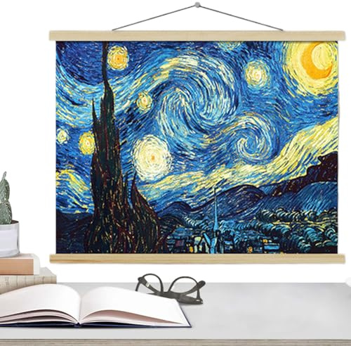 Hiemible Dipinti da Appendere al Muro - Vintage Con Alta Resistenza Strappo,Quadri In Stile Vintage Per Ristoranti | Per Utilizzo In Bagno, Toilette, Camera Da, Soggiorno E Dormitorio