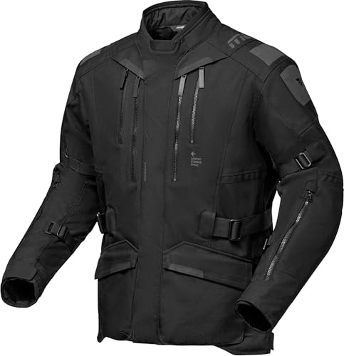 Modeka Striker III Motorrad Textiljacke, schwarz, XL