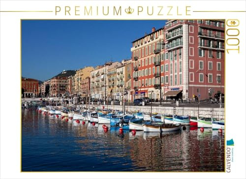 CALVENDO Puzzle Nizza Hafen | 1000 Teile Lege-Größe 64 x 48 cm Foto-Puzzle für glückliche Stunden