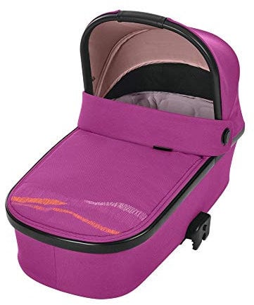 Maxi-Cosi Oria Babywanne, groß, bequem und federleichter Kinderwagenaufsatz, geeignet für Maxi-Cosi-Kinderwagen/Buggys, nutzbar ab der Geburt - 6 Monate, (ca. 0-9 kg), frequency pink