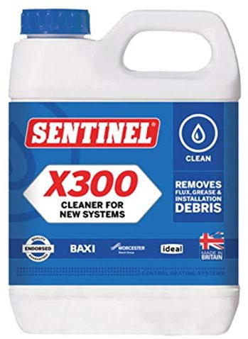 Sentinel X300 Cleaner - 1 Litre - Pack of 2
