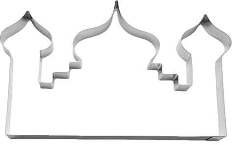 Cuttersweet 1 Keksausstecher Moschee | aus Edelstahl