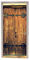 A.Monamour Türtapeten Selbstklebend 3D Vertikale Planken Der Grunge Holztür Antike Retrostilarchitektur Türtapete Türposter Tapete 77x200cm