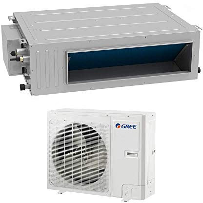 Climatisation mono canalisée Gree 36000 Btu R32 A++ Commande murale incluse