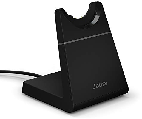 Jabra Evolve2 65 Desk Stand – USB-C Headset Charging Stand – Black