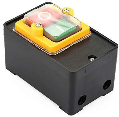 Interruttore a pulsante, AC220V/380V 10A Pulsante a pulsante ON/OFF impermeabile