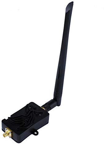 Asudaro WiFi Booster Amplificateur de routeur WiFi 4W 2.4Ghz,Amplificateurs de Signal WiFi sans Fil routeur, Amplificateur WiFi sans Fil Puissant, Tête SMA, Plug & Play, Signal Fort Forte Couverture