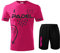 ZENA Kit Maillot Short Fluorescent Padel t-Shirt Paddle World Smash Tennis Compétition
