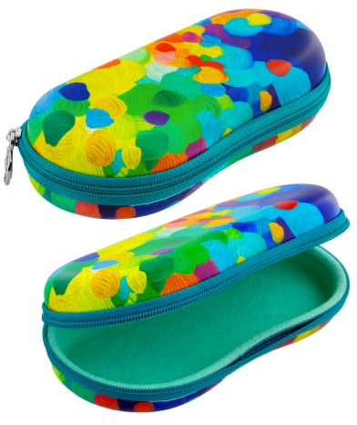Pylones, Brillenetui aus PVC, Reise-Palette, 16 x 7,5 cm