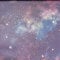 SOPHIE LAURENCE Navy Purple Space Wallpaper - Galaxy Night Sky Planets Glittery Stars Textured Wallpaper - Solid Heavy Duty Designer Thick Wallpaper, 10m x 0.53m