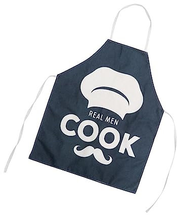 Yardwe Kochschürze Mit Tasche Aus Baumwollleinen Bindeband Hinten Leicht Zu Reinigen Für Damen Und Herren Klar Und Modisch