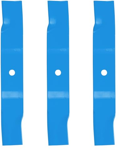 ILONPA 121,9 cm Rasenmäher High Lift Klingen Set für Bobat 03239 112111-01 2722543-01 32061 Lesco 050227 Ransomes 112111-01 Ferris 103-2527 103-6583 04 91910 0 48 Zoll Deck Rasenmäher Ersatz für 12111