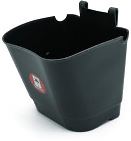 Stackable Wall Fence Hanging Vertical Planter Garden Plant Flower Herbs Pot (8, Black)