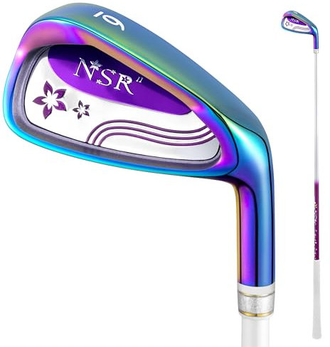 PGM Damen Golf Eisen #6 - Rechtshänder Anfänger Club für Übung & Wettkampf - TIG026-9, leichter Edelstahlkopf, hohe Fehlertoleranz, ergonomischer Griff