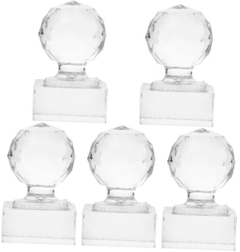 minkissy 5 Stück Lidschatten Platte Highlighter Reparatur Werkzeug Lidschatten Werkzeug Rouge Press Stempel Reparatur Gepresstes Pulver Siegel Puder Stempel