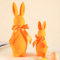 Amanman Osterhase für Tischdekoration (Orange)