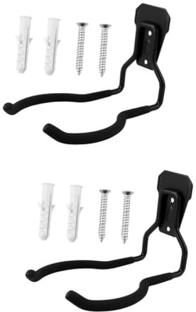 Cabilock Robusto Gancio Portaoggetti Per Garage Gancio Portautensili A Parete Gancio Portaoggetti in Ferro Per Attrezzi