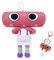 Danddy Plush,Danddy Hammer Head Plush Toys With World Key Chain Danddy's Game Cute Plush Toys,Super Soft Collectible Stuffed Toy Stuffed Doll Children's Plush Gift For Boys Girls And Fans-Pink