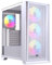 Einarex Pulse P600 RGB Caja de PC para Gaming, Soporte para 6 Ventiladores de 120mm, Refrigeración Líquida hasta 360mm, Panel Lateral de Vidrio, Blanco