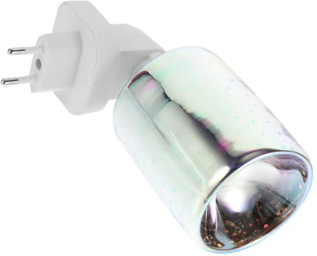 TOPBATHY Elektrischer Glas Kerzenwärmer mit Stecker Rauchloser Duftwachsschmelzer für Zuhause und Büro Aromalampe für Entspannende Atmosphäre Stilvolle Duftlampe für Spa und Yoga Räume