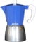 Bastilipo Colori-9 Cafetera, Aluminio, Azul Eléctrico