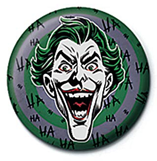The Joker Hahaha Badge - N/A - One Size