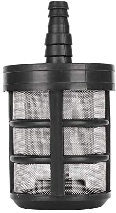 HERCHR Filtro per Pompe,5 Pezzi Filtro Acqua Ingresso,Filtro Pompa Acqua Rete,Filtro a Doppio Filtrante Filtri per Pompe per Stagni e Giardini Acquatic,Tubo Fine Spruzzatore Pompa Acqua