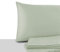 Giovanni Dolcinotti | Set mit 2 Kissenbezügen für Doppel- und Einzelbett 50 x 80 cm – 100% Baumwolle – hergestellt in Italien – Farbe Bambus