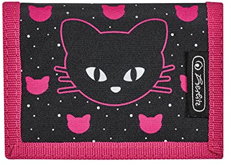Herlitz Kinder Geldbörse / Geldbeutel / Portemonnaie / Katze