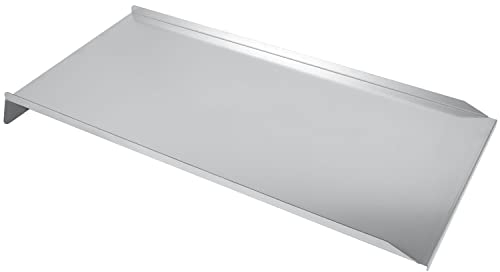 Stainless Steel Large Drip Pan Replacement for Traeger Pellet Grills/Tex Elite Pellet Smoker Grills, BAC-006,32.5 x 15.75