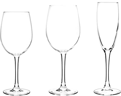 Cosy & Trendy Q2167 Service de verre Moments-18 pièces, ['Rouge', 'Blanc']