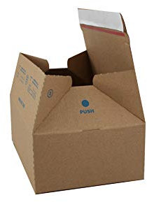 Carte Dozio - Cajas de cartón automontantes - F.to int. mm 213x153x77-25 unidades por paquete