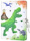 Watercolor Dinosaur Journal for Boys - Luminous Notebook Gift for Kids School Travel Private Diary Hardcover A5 Lined Memos Writing Drawing Notepad with Lock and Keys