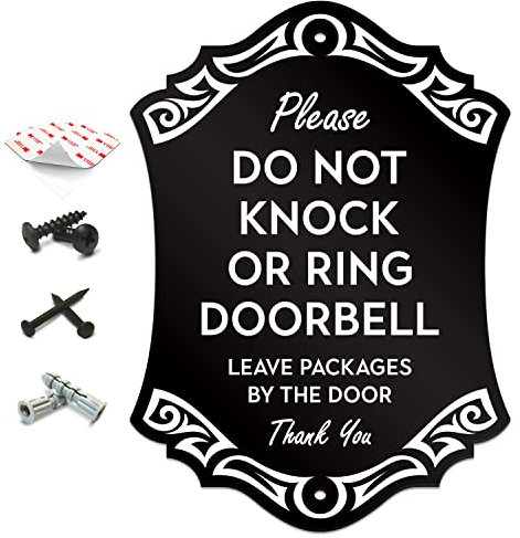 SignSeries (Do Not Klock Or Ring Doorbell