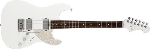 Fender Made in Japan Elemental HH RW Nimbus White - E-Gitarre