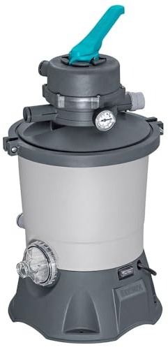 OISE ART STORE Trade Shop - Pompa di Filtraggio A Sabbia capacità Pompa 3.028 Lt/h Piscina Fuori Terra 58515