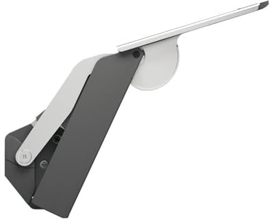 Gedotec Klappkonsole für Küchen-Schrank | 1 Garnitur - Klappenstütze anthrazit | FREE SPACE | Modell H 9,7-25,7 kg | Komplett-Set Klappscharnier | Scharnier für Klapptisch - Klappenbeschlag Möbel