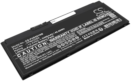 Cameron Sino Ersatz Akku für Fujitsu Lifebook E4411 VFY E4411MF5AMN, Lifebook U758(VFY U7580MP782DE PN: CP721834-01, CP734928-01, FMVNBP247, FPCBP531, FPCBP531AP, PFB0338S 3450mAh