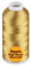 Simthread Filo da Ricamo in Rayon 5000m 40wt 100% Viscosa per Macchine da Cucire Uso Professionale e Domestico, Oro