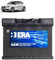 Batteria 60Ah A.G.M. per Audi A1 1.2 TFSI benzina 2011-2018
