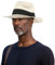 hatsXcaps Handcrafted Straw Fedora Hat for Men & Women - 100% Stiff Paper, Trilby Fedora Hats - Panama Beach Hat for Sun Protection (UK, Alpha, One Size, L/XL (Fits 59cm-61cm), Cream)