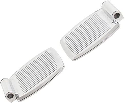 Repose-pieds universel pour fauteuil roulant - Accessoires faciles à installer - Trou de 1,9 cm en aluminium