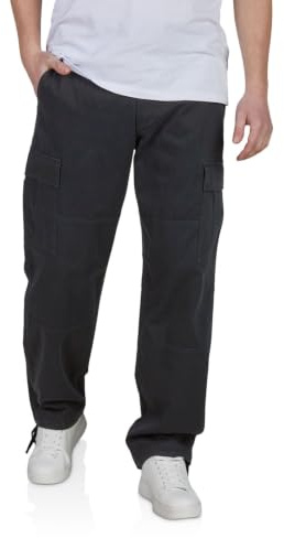 JACK & JONES Cargohose Herren Stretch Loose Fit Karl Thor Cargo Hose | Taschen Schwarz Beige Grün 30 31 32 33 34 36 38