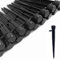 Wzzy Gurden 100 Stück Wasser Bewässerung Tropfer, 8 Löcher Einstellbare Bewässerungssprinkler Micro Drip Tropfbewässerung 360-Grad-Bewässerungssystem für Topfpflanzen 4 mm / 7 mm Rohr