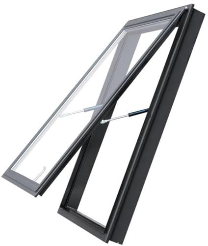XILYZMO Dach Oberlicht, Unterputzmontage Lüftungs- Dachfenster, Mehrwinkel- Sicht Aluminiumfenster, Schräg- Flachdach Beleuchtung Schachtfenster